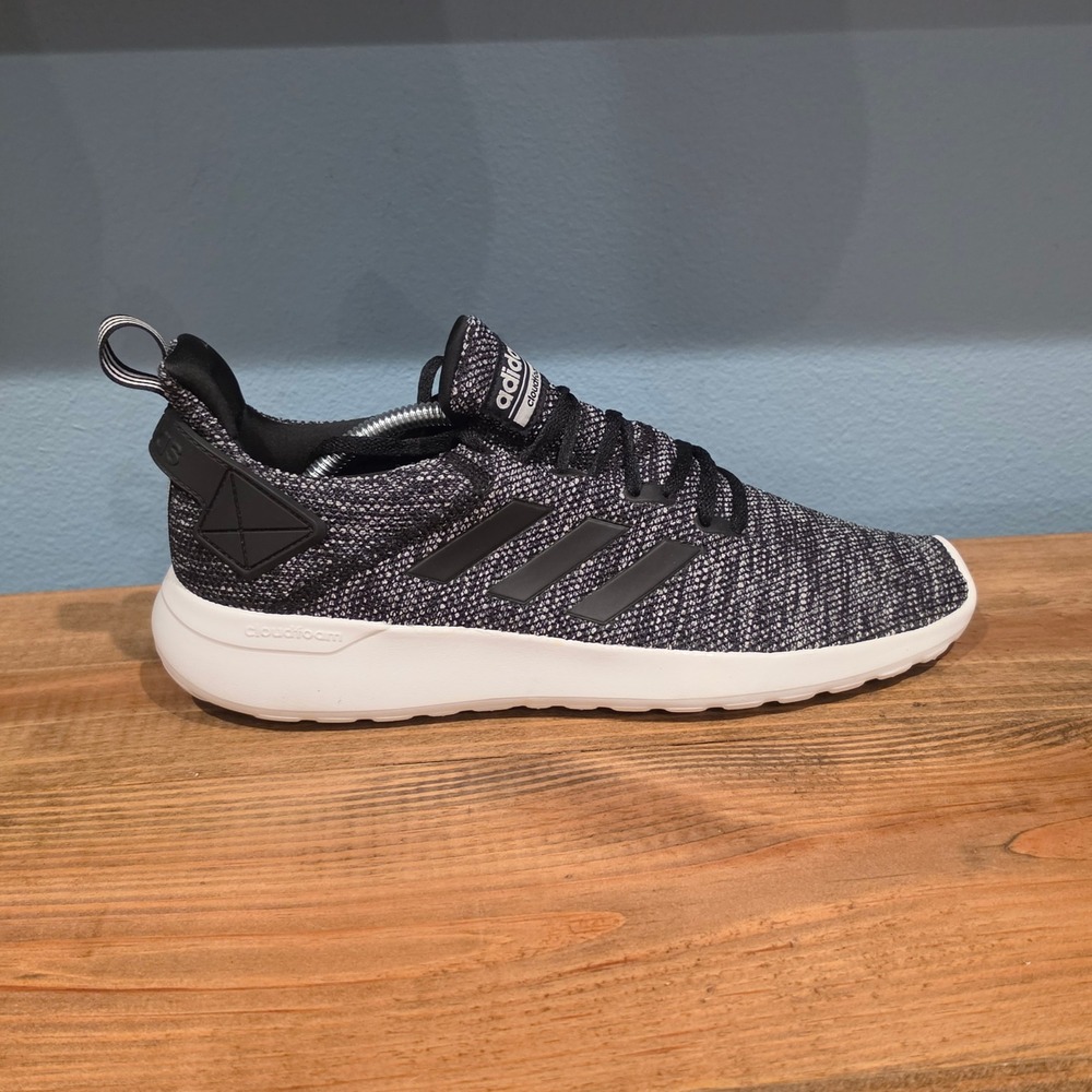 Adidas Mens Lite Racer BTG Sneaker Black White Cloudfoam FY0245 10.5 NO INSOLES - Picture 8 of 12